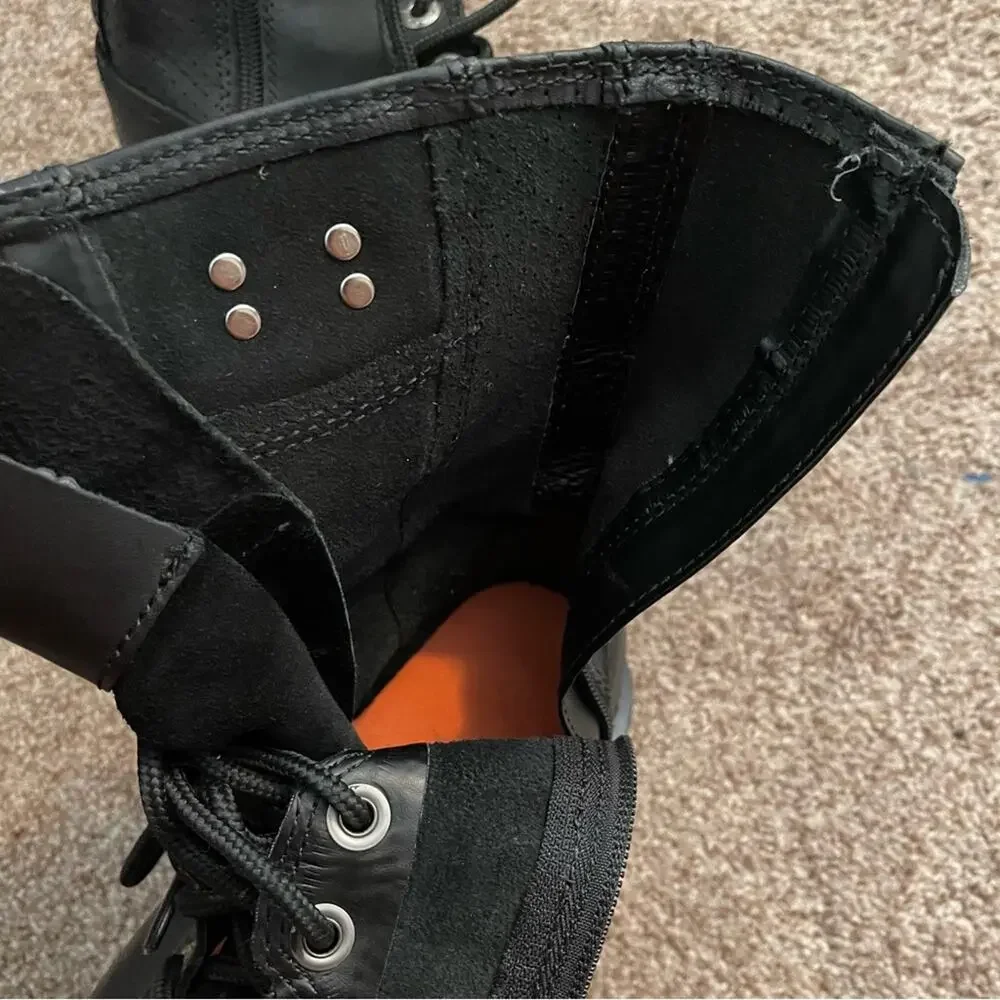 Harley Davidson lace up boots - Picture 9 of 9